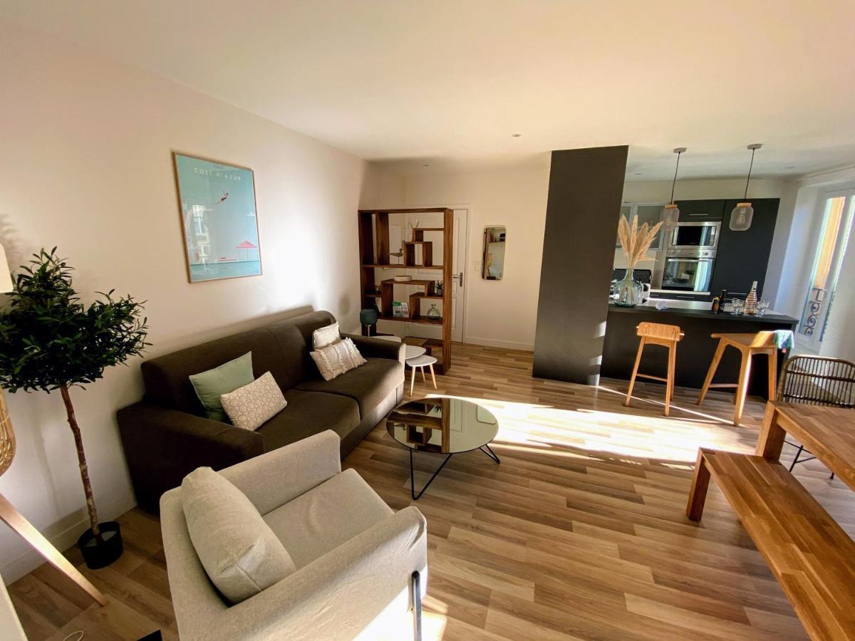 Sunny And Calm 2 Bed Apartment Place Du Pin Ницца Экстерьер фото